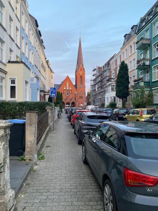 Doppelzimmer Mit Terrasse In Privatem Zuhause Lübeck Exterior foto